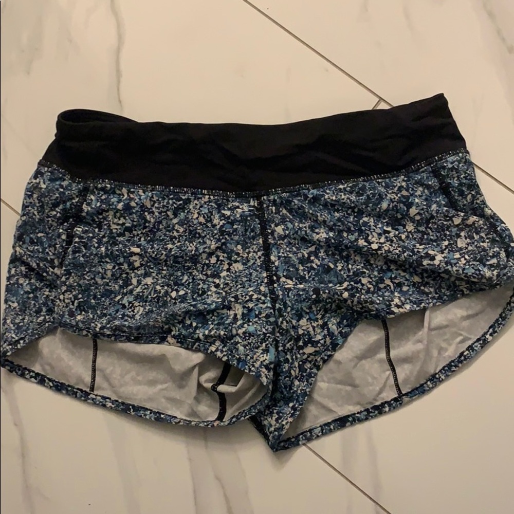 Limited addition lululemon marathon speed shorts